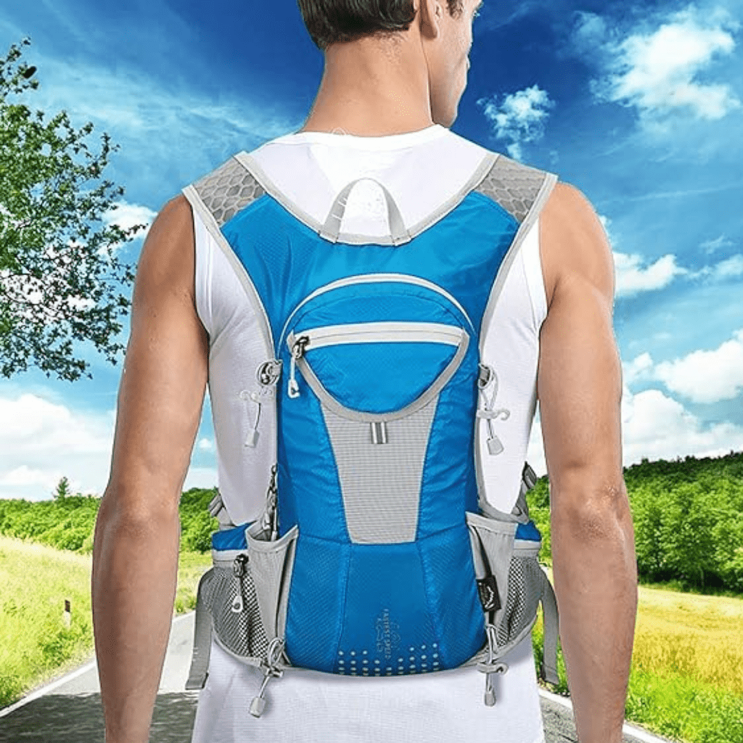 Sac à dos de cyclisme ultra-fonctionnel avec poche d'eau offerte
