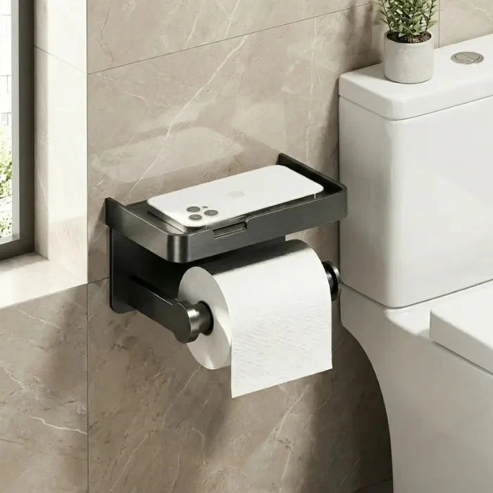 Porte-Papier Toilettes Multifonction en alliage aluminium Ma boutique