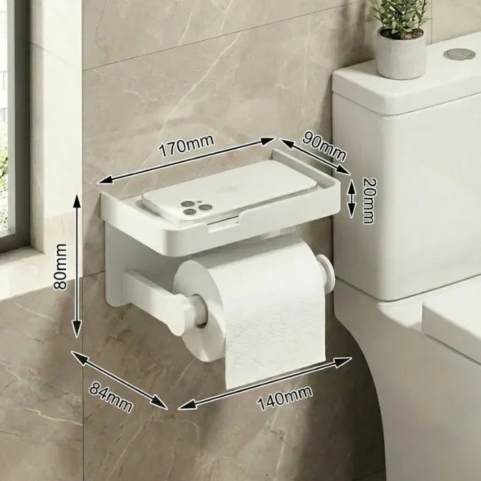 Porte-Papier Toilettes Multifonction en alliage aluminium Ma boutique