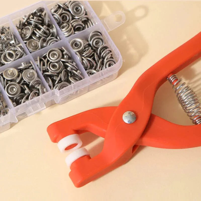 Kit d'outils de pince à bouton-pression Ultra-Pratique avec boutons offerts