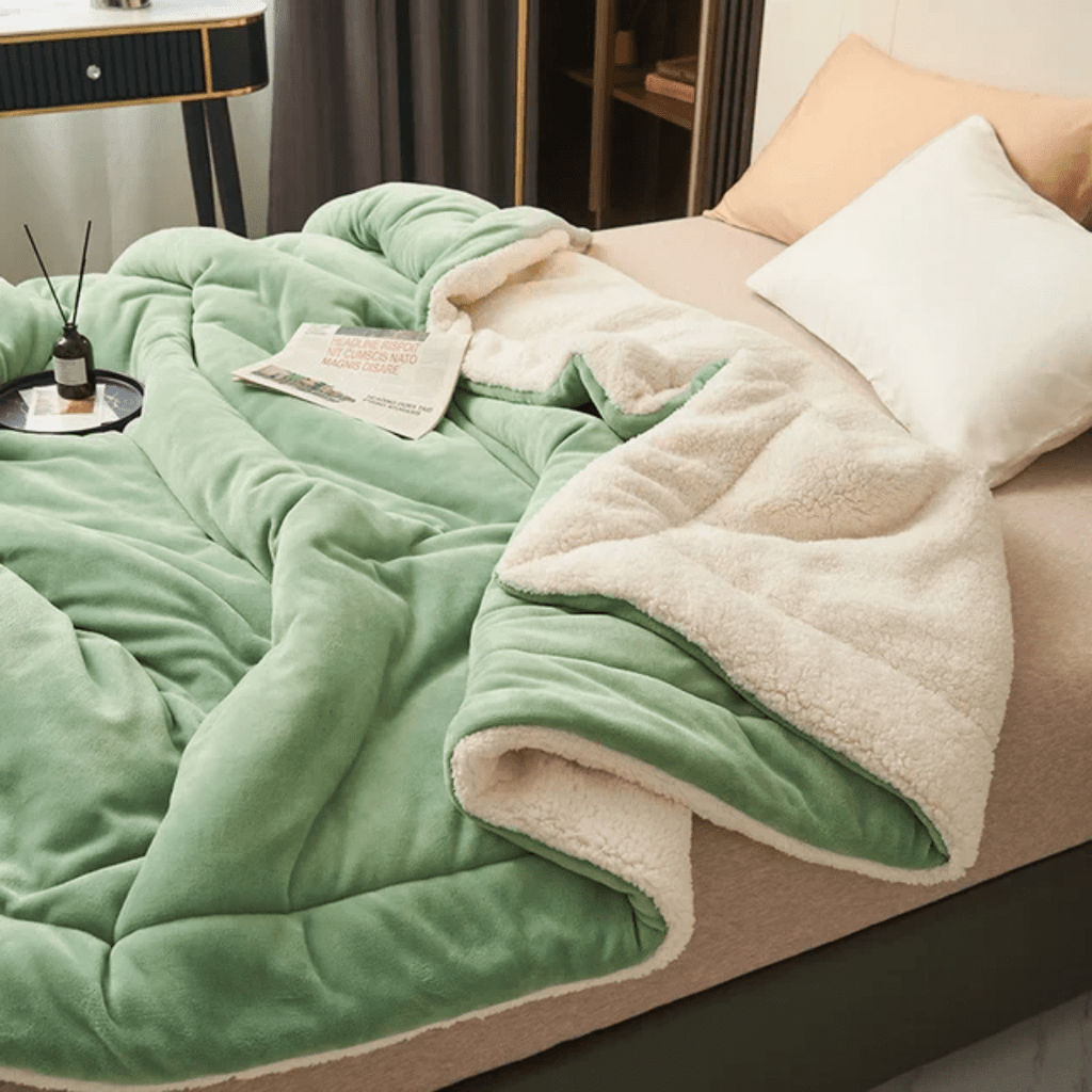 Couverture de Lit Thermique Ultra-Douce