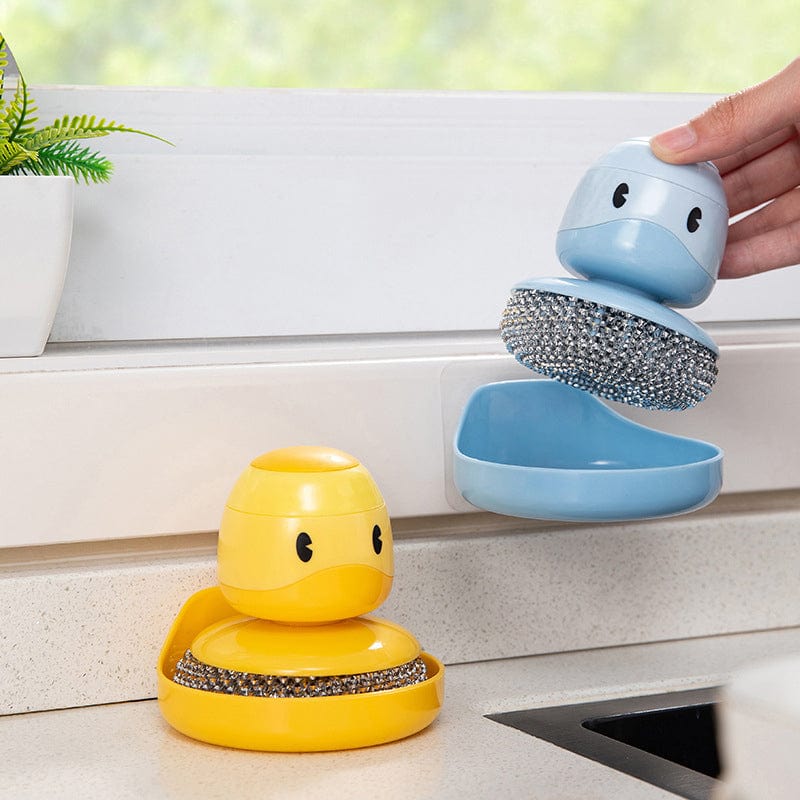 Brosse À Vaisselle Mignon Canard - Maman Cadeau