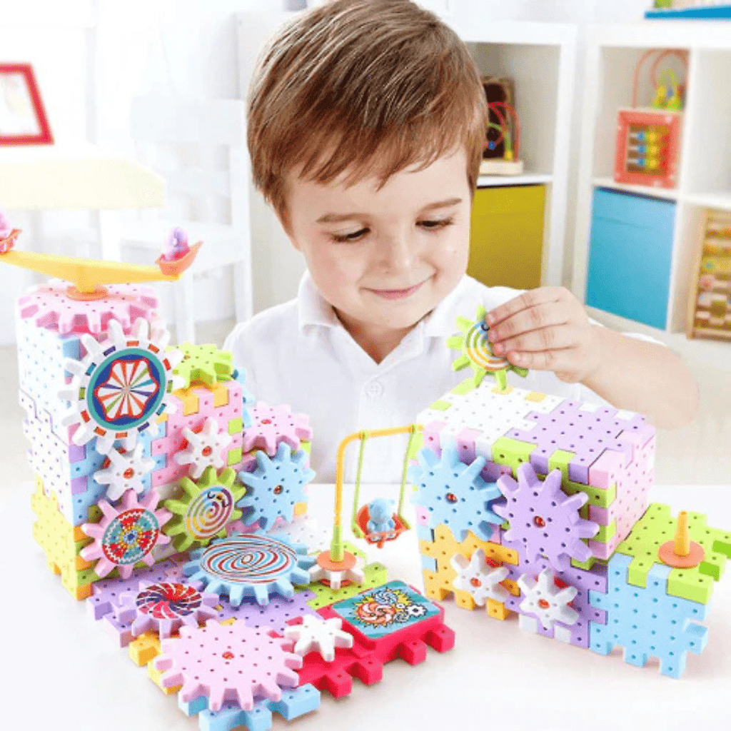 Set de Briques Ingénieuses et Éducatives pour Enfants - Maman Cadeau