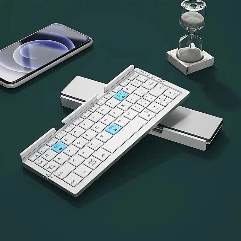 Mini Clavier Bluetooth Pliable Compact - Maman Cadeau