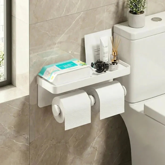 Porte-Papier Toilettes Multifonction en alliage aluminium Ma boutique