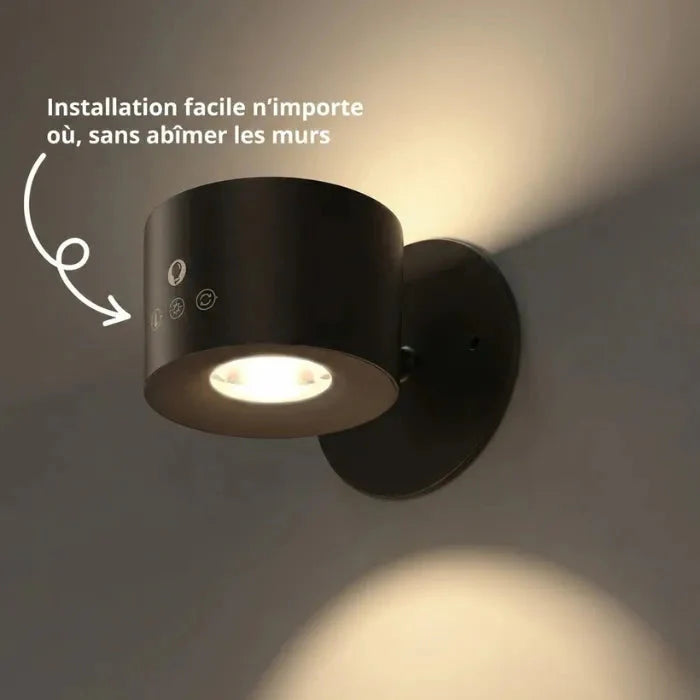 Lampe murale LED sans fil Ma boutique