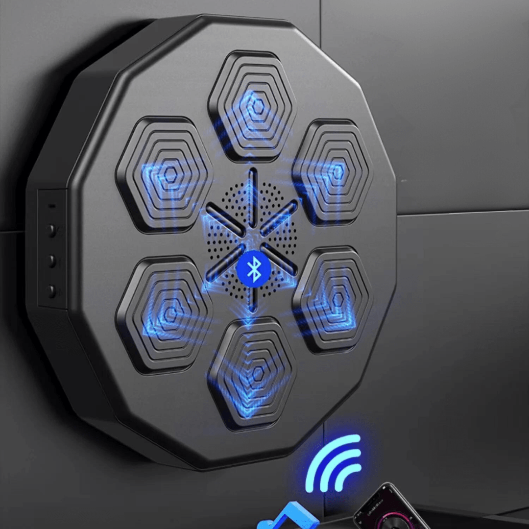 Machine de Boxe Rythmique Innovante avec Gants Offerts - Maman Cadeau