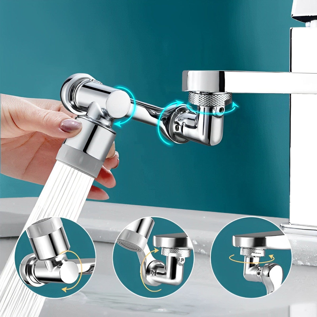Extension de Robinet Rotative Universelle Maman Cadeau