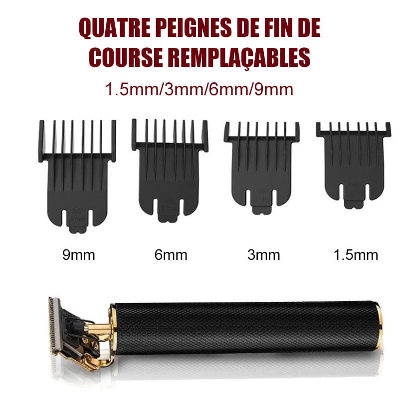 Tondeuse Cheveux Hommes Professionnelle avec Lumière à LED