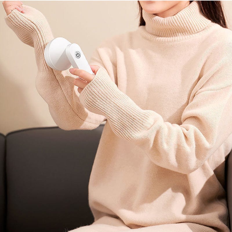 Rasoir Anti-Bouloches Électrique Rechargeable - Maman Cadeau