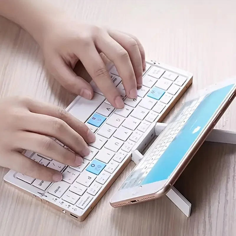 Mini Clavier Bluetooth Pliable Compact - Maman Cadeau