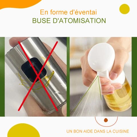 Bouteille de Pulvérisation d'Huile à Pression d'Air - Atomiseur de Cuisine Pratique