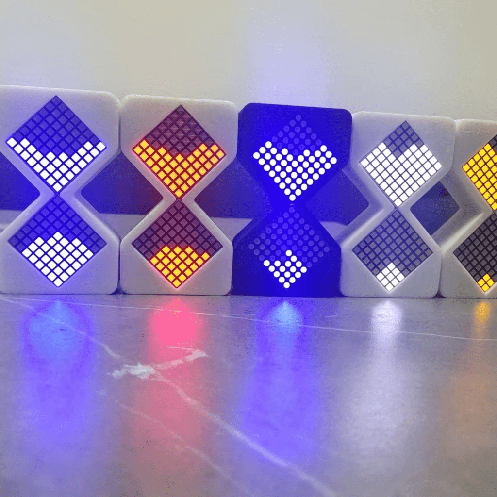 Sablier Électronique 3D Moderne Innovant