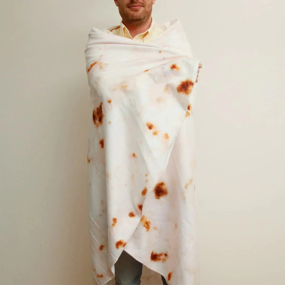 Plaid Burrito - Couverture Ronde Motif Réaliste