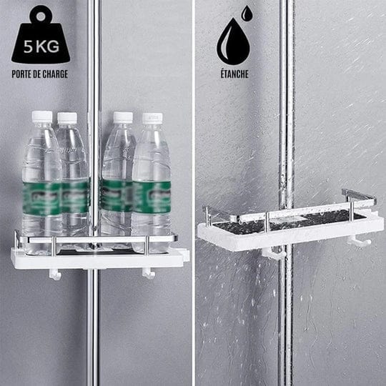 Étagère de Douche Multi-Usage Anti-Rouille