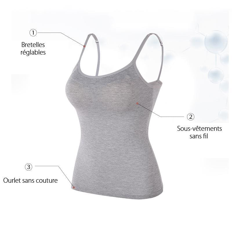 Camisole Confort avec Soutien-gorge Intégré