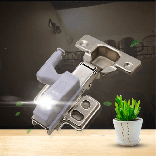 Lampe à Capteur LED pour Charnières Internes - Lot de 4 pièces