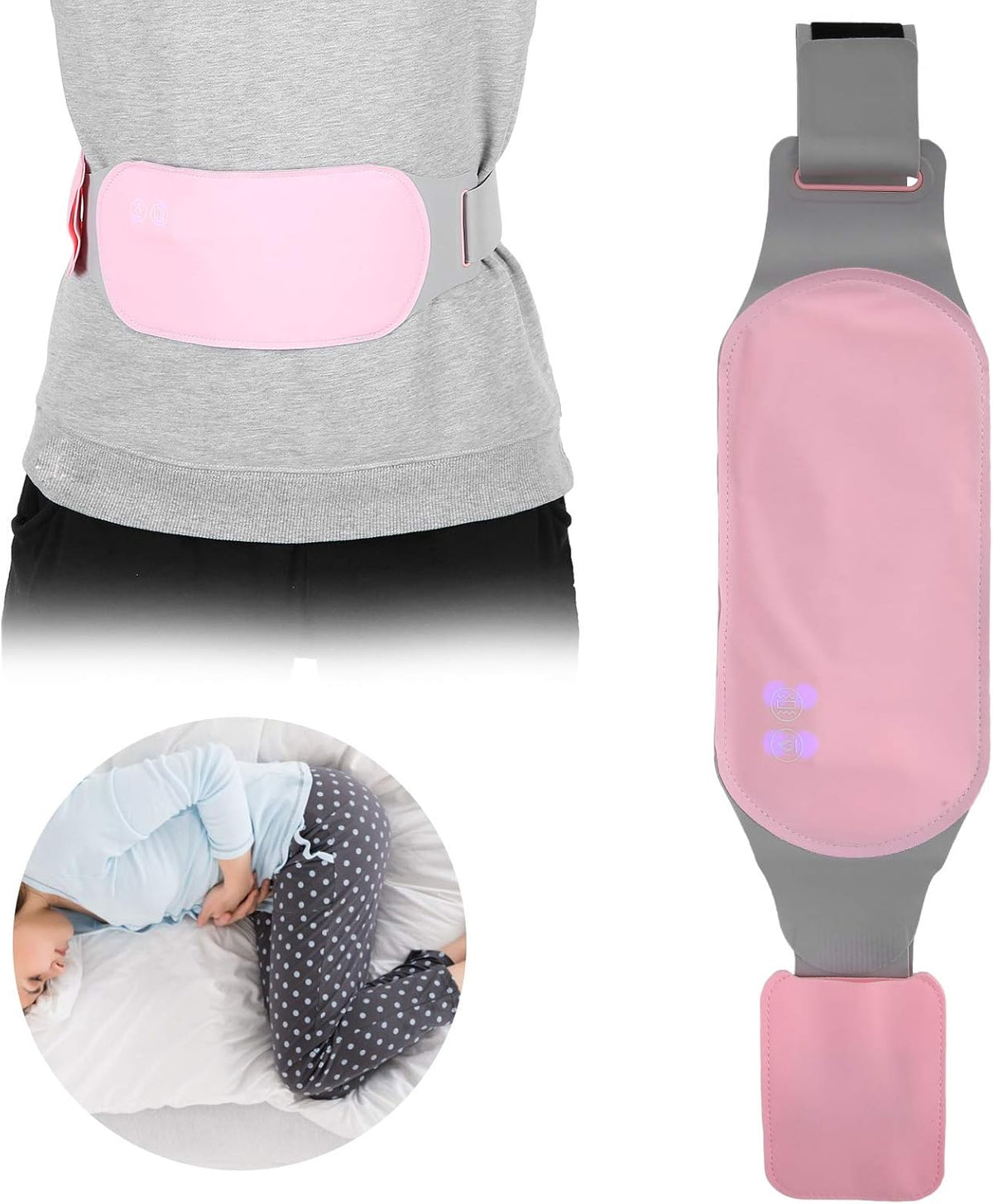 Pad Menstruel Chauffant - Soulagement Naturel des Douleurs