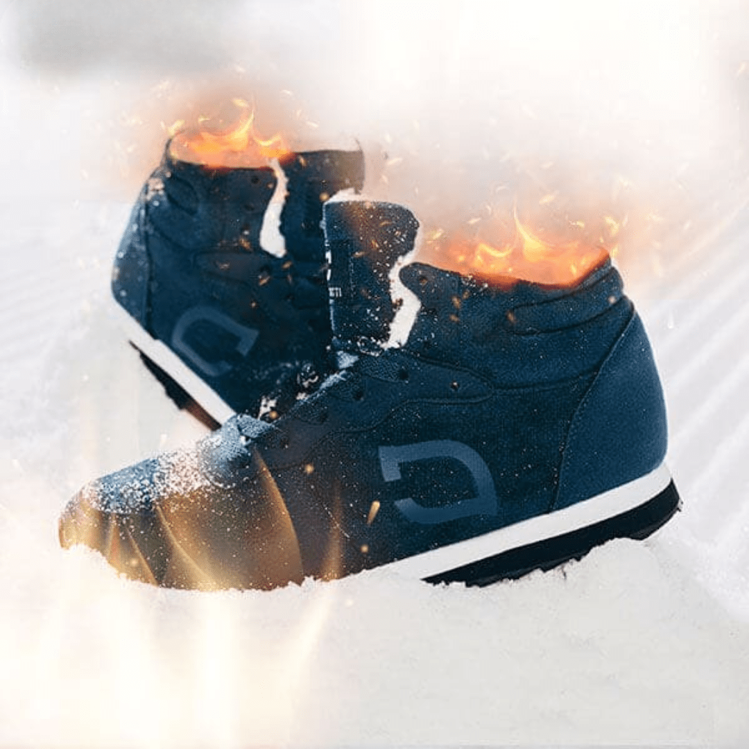 Chaussures Anti-froid Homme - Confort et Chaleur pour l'Hiver