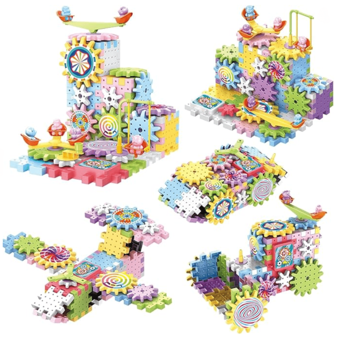 Set de Briques Ingénieuses et Éducatives pour Enfants - Maman Cadeau