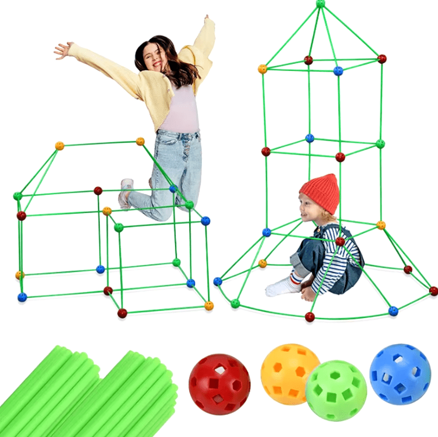 Kit de Construction Imaginatif pour Enfants avec Couverture Offerte