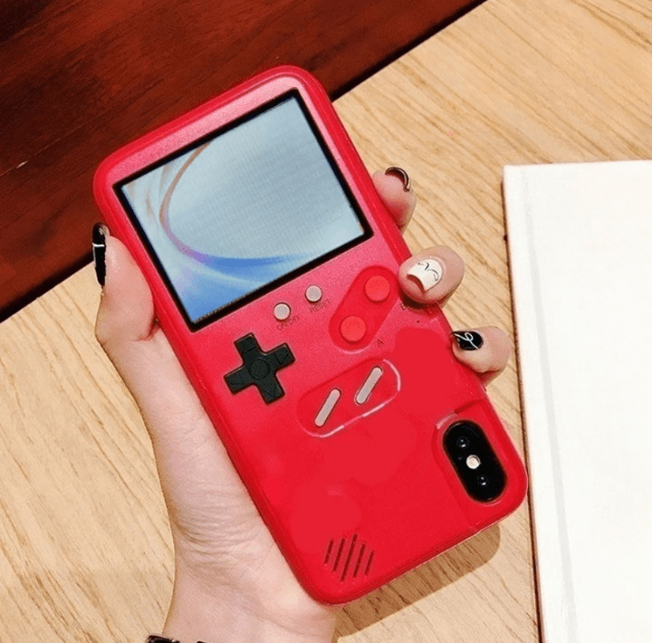 Coque Retro-Gaming pour iPhone avec 36 Jeux Intégrés
