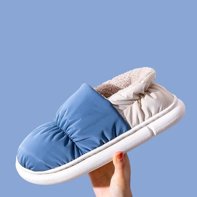 Pantoufles D'hiver Doudoune Thermiques