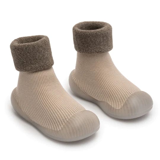 Chaussettes antidérapantes pour bébés - Premiers pas en sécurité