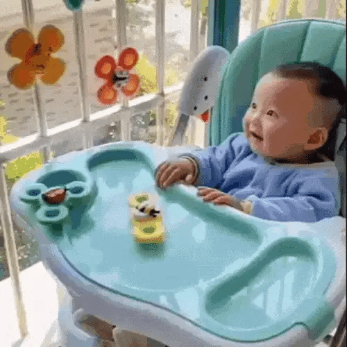 Bébé Spinner - Pack de 3 Jouets Rotatifs à Ventouse