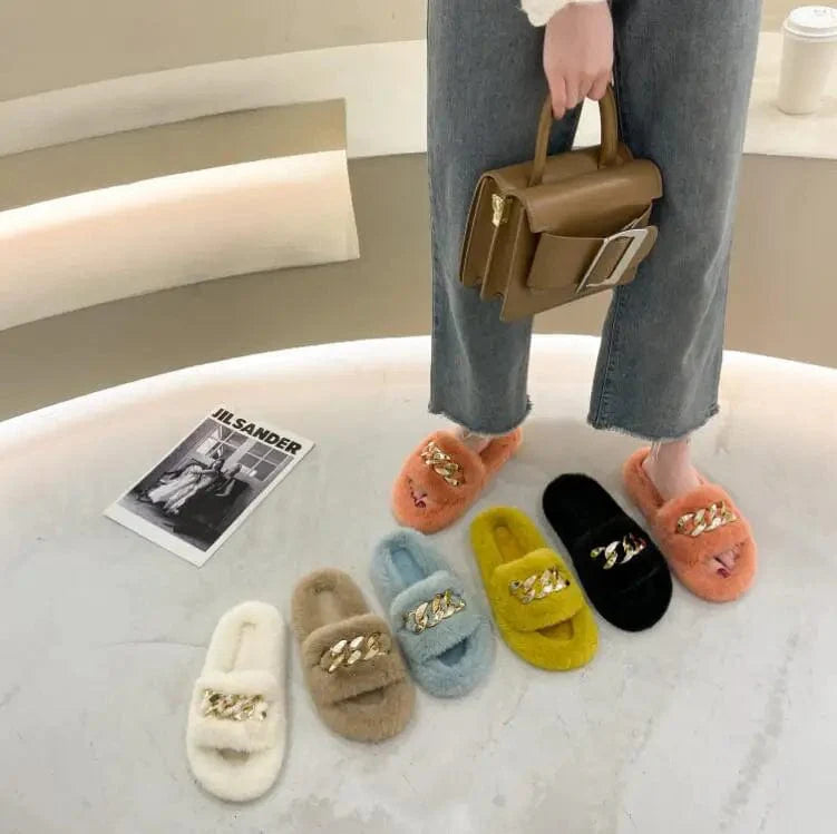 Pantoufles Ultra-douces pour femme