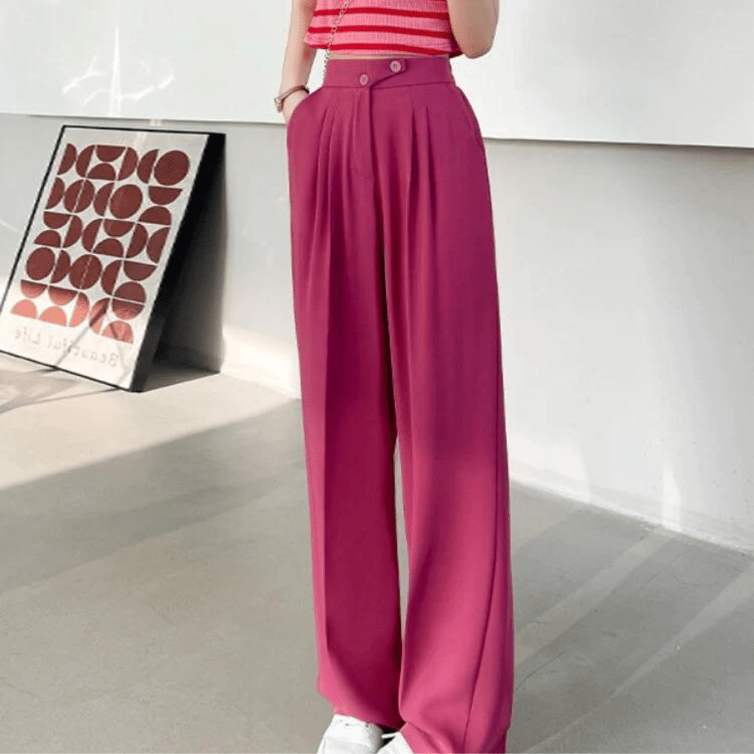 Pantalon Taille Haute pour Femme Ultra-Confort