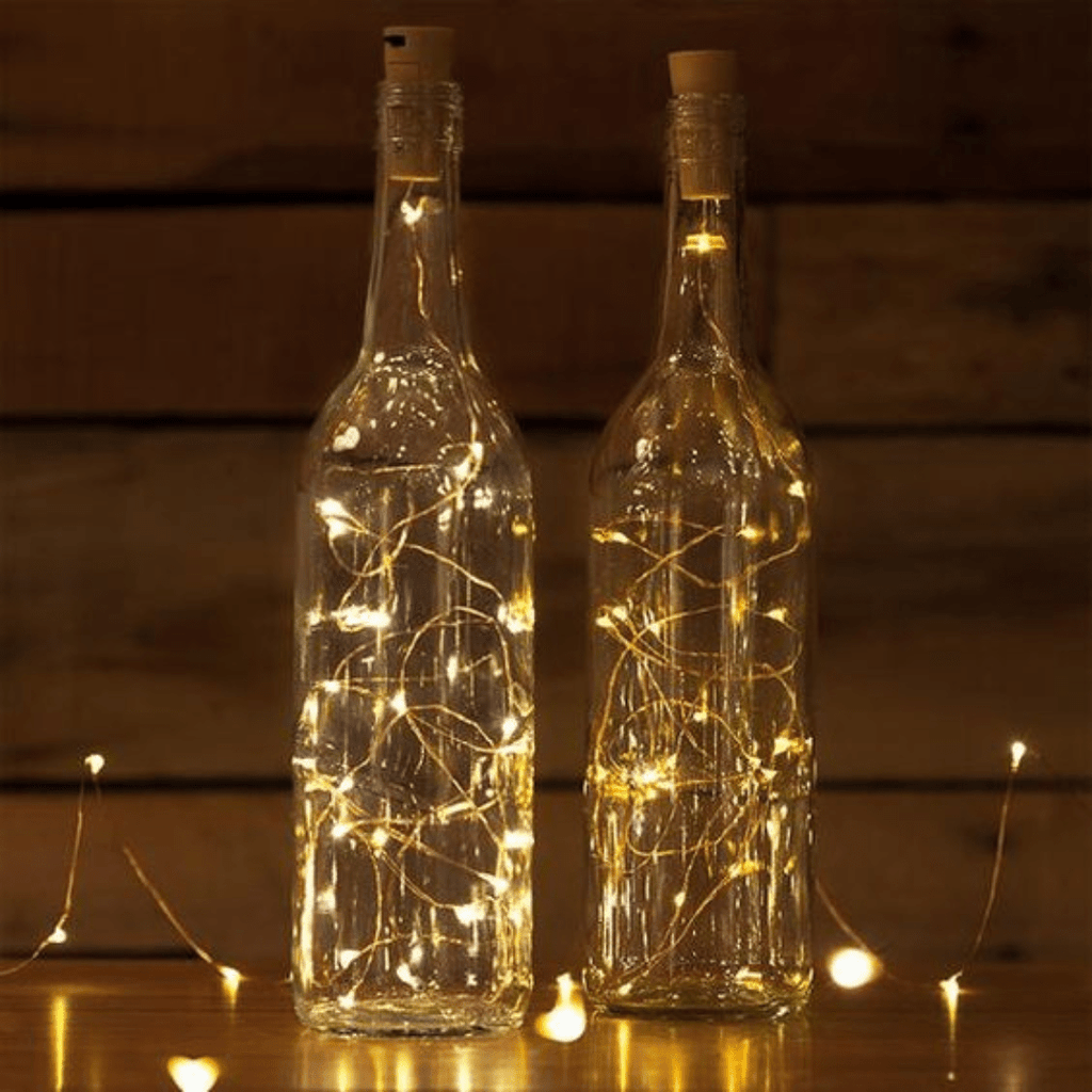 Lumières Solaires Magiques pour Bouteille
