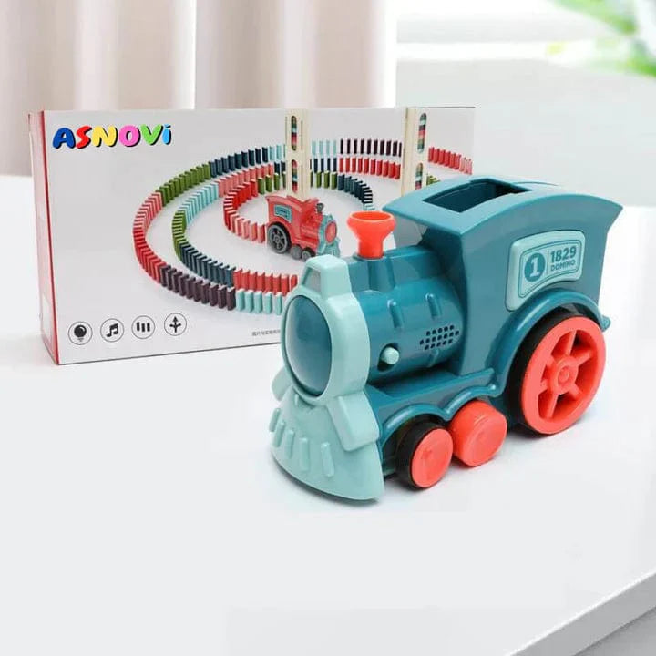 Train-Domino électrique éducatif (+ Dominos offerts)