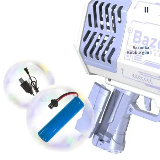 Bazooka à Bulles - Machine à bulles LED pour enfants