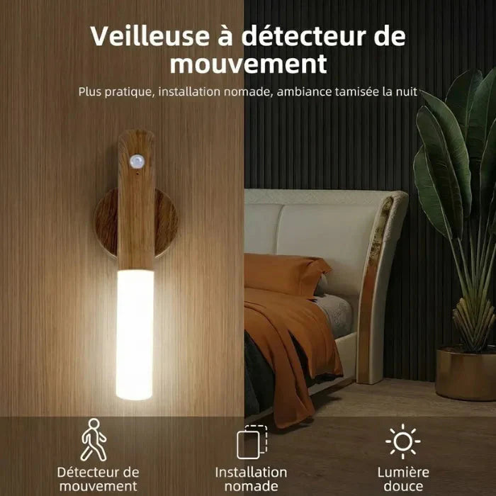 Veilleuse LED Magnétique à détecteur de Mouvement Ma boutique