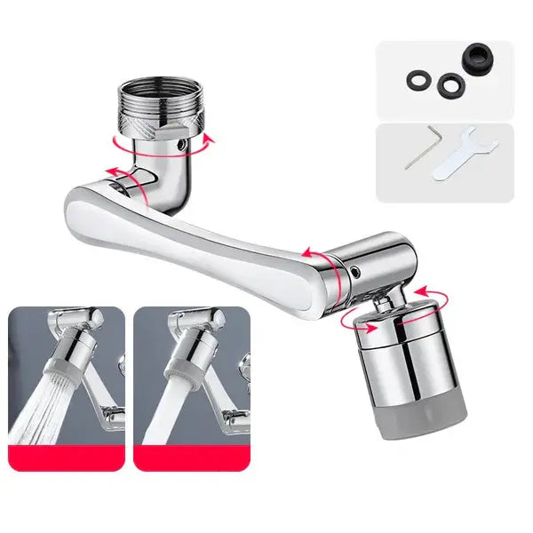 Rallonge de robinet pivotant - Acier Inoxydable Ma boutique
