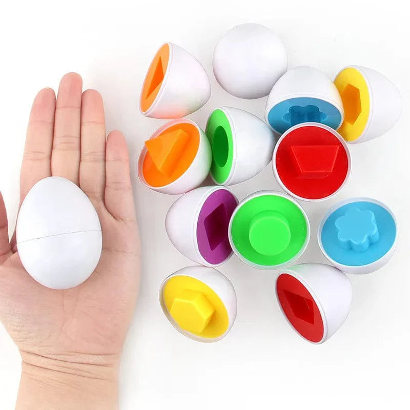 Puzzle d'œufs 3D éducatif pour enfants