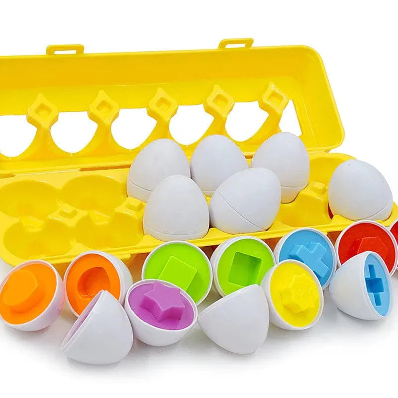Puzzle d'œufs 3D éducatif pour enfants