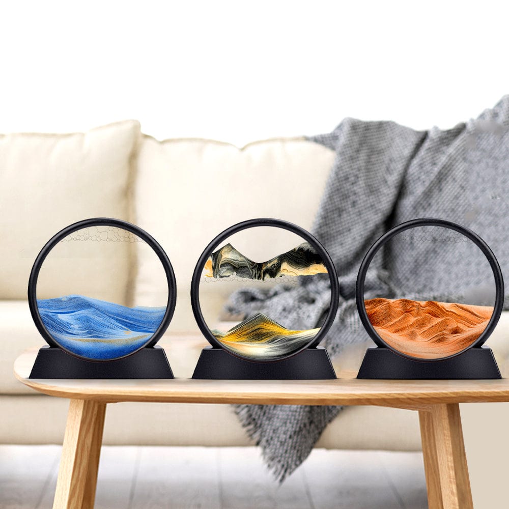 Cadre de Sable en 3D - Art Mouvant et Décoratif