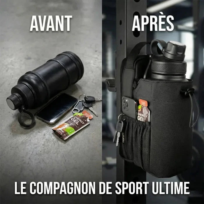 Sac de Sport Magnétique avec Porte-bouteille Meko France
