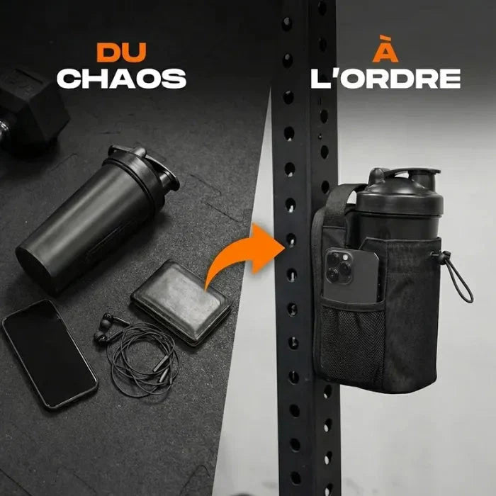 Sac de Sport Magnétique avec Porte-bouteille Meko France