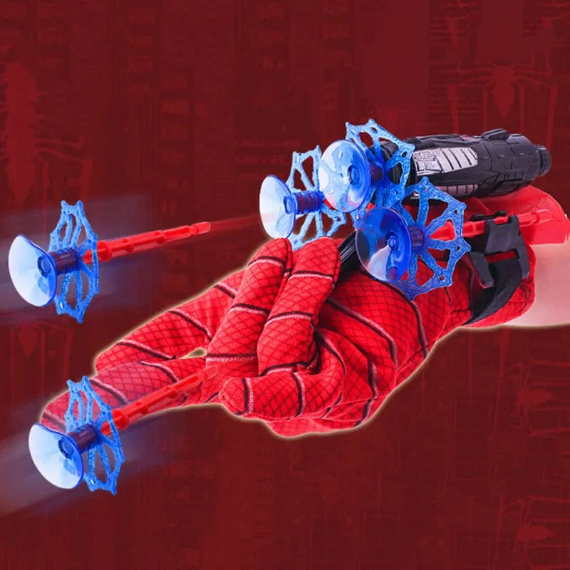 Pistolet Ventouse Homme-Araignée avec Costume Offert par Maman Cadeau