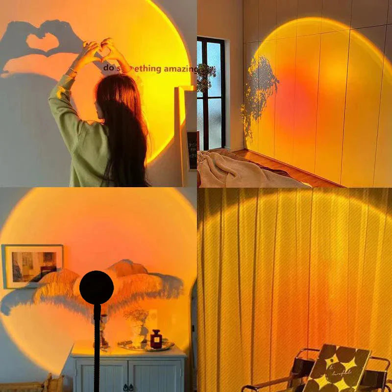 Lampe LED Coucher de Soleil Ma boutique