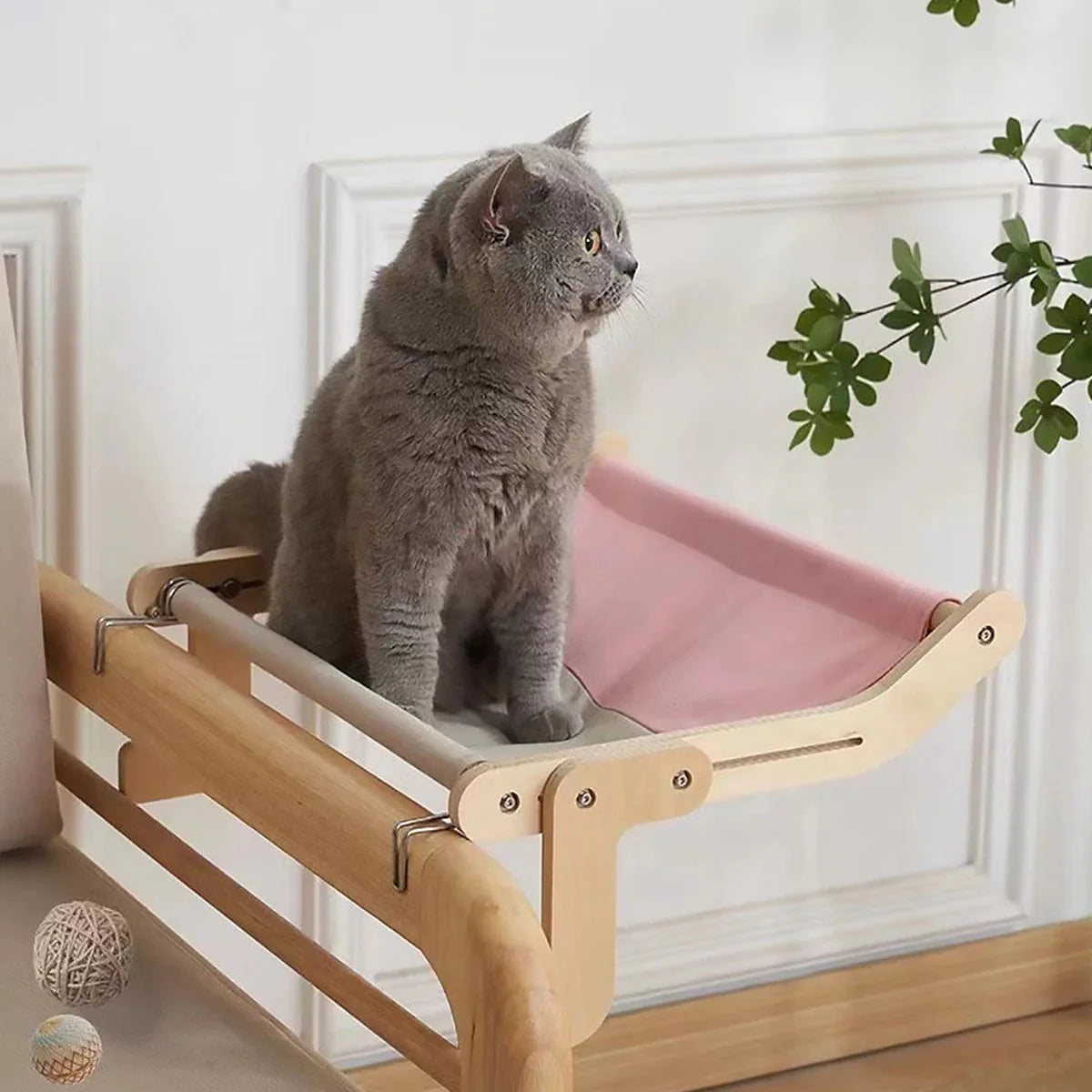Hamac Pour Chat Luxueux Ultra-Pratique - Maman Cadeau