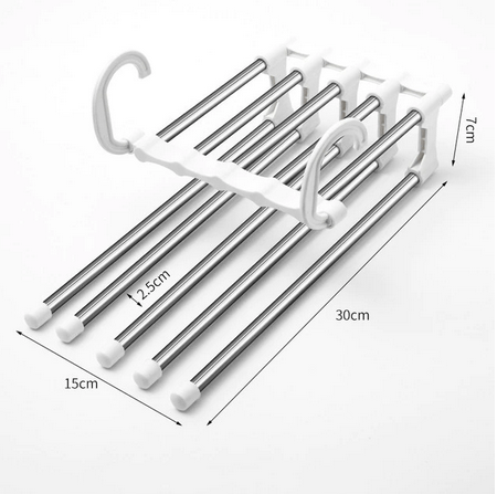 Cintre multifonction rétractable - Rangement optimisé