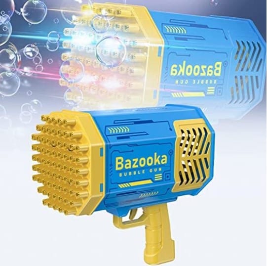 Bazooka à Bulles - Machine à bulles LED pour enfants