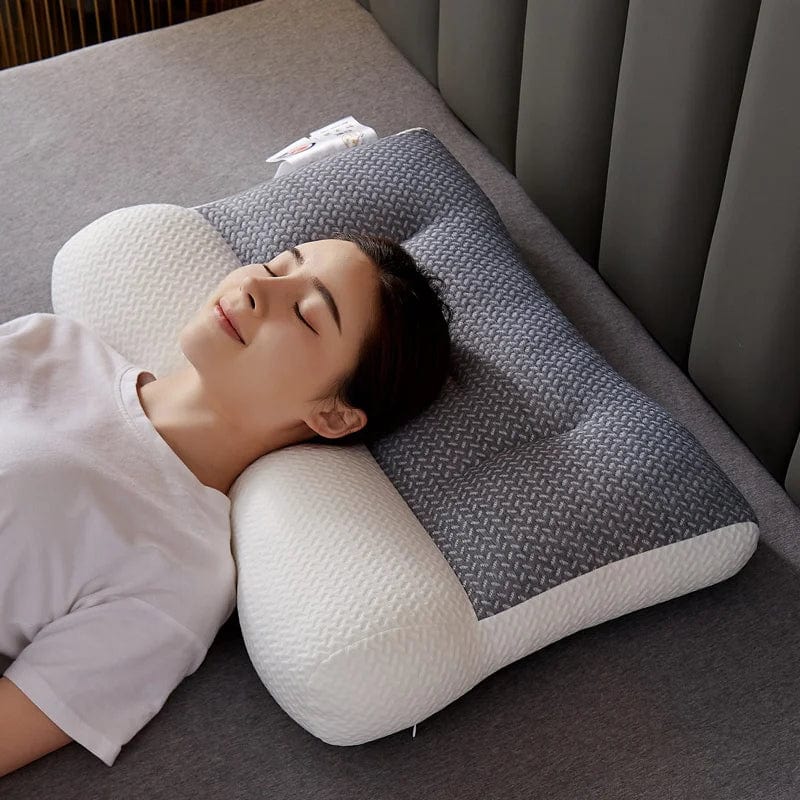 Oreiller Ergonomique de Soutien Cervical Ultra-Confortable