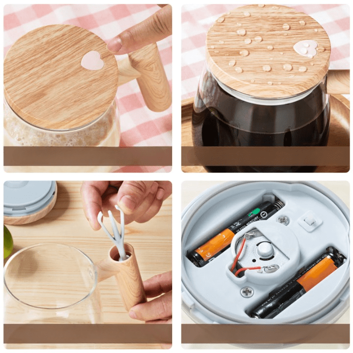 Tasse Auto-remuante Innovante - Maman Cadeau