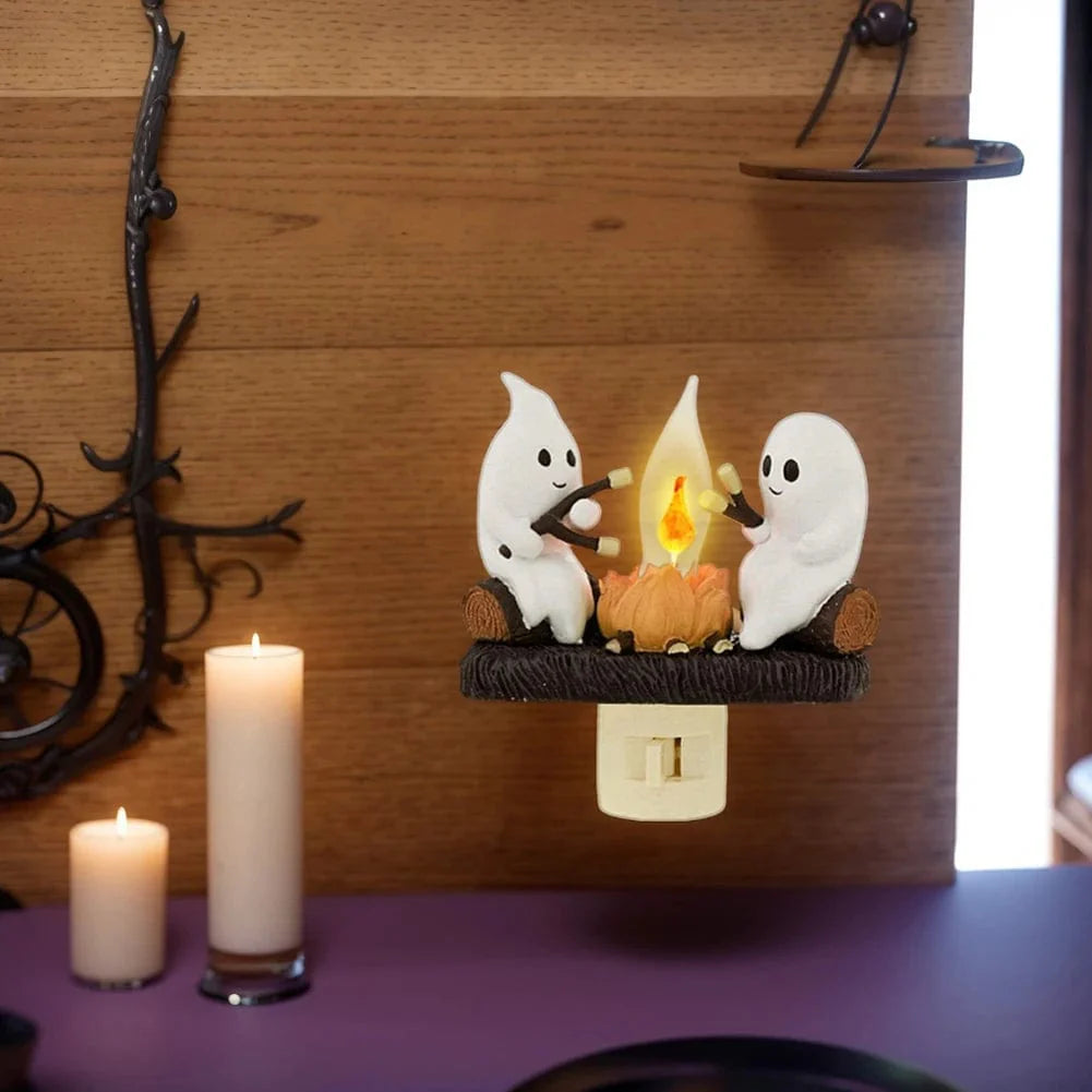 Veilleuse Fantôme Feu Magique Doux