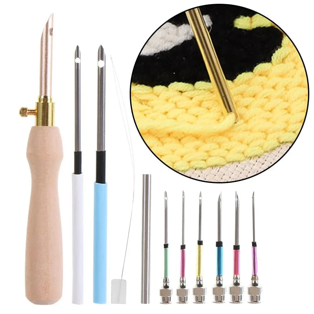Kit d'outils de poinçonnage complet 7 pièces + 4 offertes